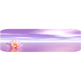 Yogamat met print180x50 cm. - Lotus